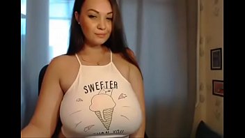Huge tits on webcam