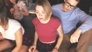 Juliaiva Ariel from chaturbate 4some one guy and 3 girls group sex party2