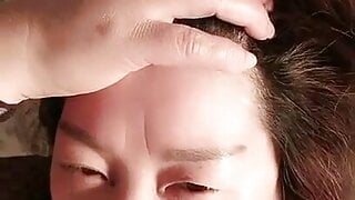 Chinese mature pounding