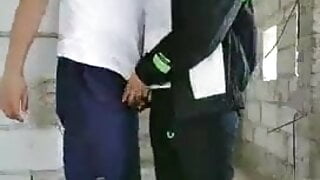 Chinese Sex at a Construction Site