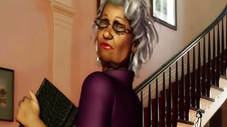 I FUCKED MY GRANNY NEIGHBOR (BIG BLACK ASS)