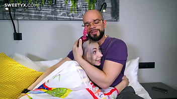 STEPDAUGHTER gets caught webcamming her anal play when Jean-Marie Corda enters the room