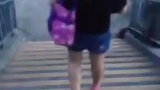 Asian milfs down stairs