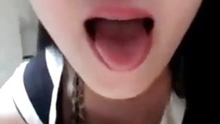 hard toying chinese till she cums