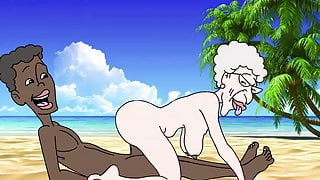 Marie Christine aime les jeunes bites